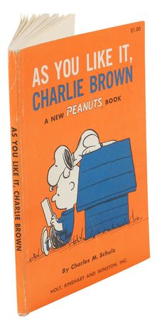 Lot #588 Charles Schulz Book - Image 2