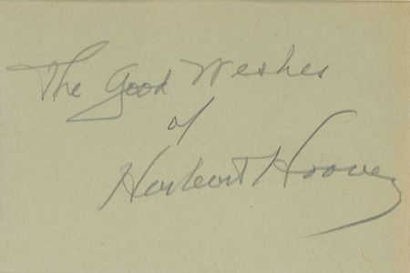 Lot #111 Herbert Hoover and Gerald Ford - Image 4