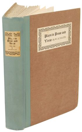 Lot #679 William Butler Yeats: Very limited edition of Yeats?s Plays in Prose and Verse - Image 2