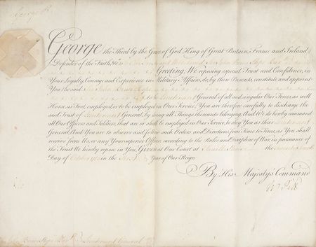 Lot #204 King George III and William Pitt Signed Document - Image 2