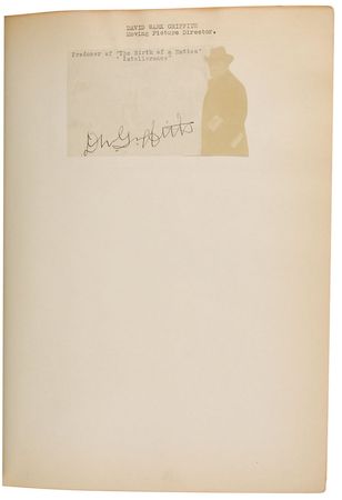 Lot #943 Autograph Album: Extraordinary 1920s scrapbook with over 300 entertainers, including Houdini and the Marx Brothers - Image 4