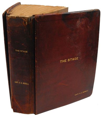 Lot #943 Autograph Album: Extraordinary 1920s scrapbook with over 300 entertainers, including Houdini and the Marx Brothers - Image 6