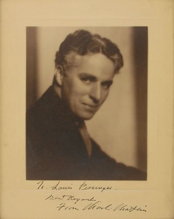 Lot #949 Charlie Chaplin: Magnificent portrait of the silent screen icon - Image 2
