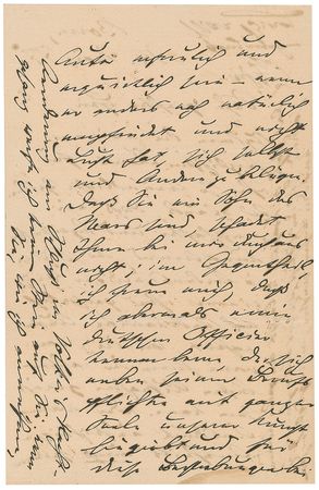 Lot #701 Max Bruch Handwritten Letter Signed - Image 2