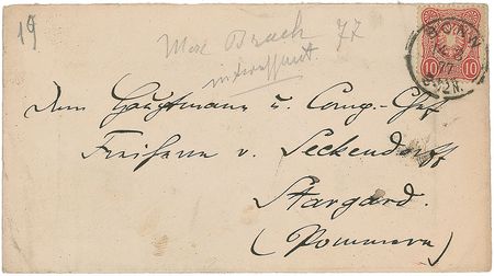 Lot #701 Max Bruch Handwritten Letter Signed - Image 5