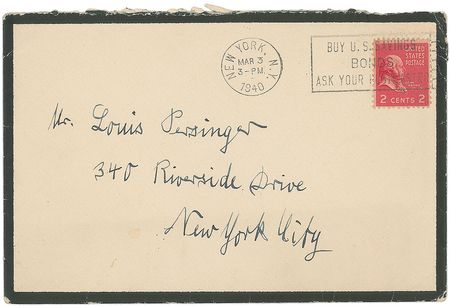 Lot #762 Bruno Walter Handwritten Letter Signed - Image 2