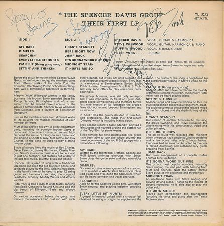 Lot #920 Spencer Davis Group Album - Image 1