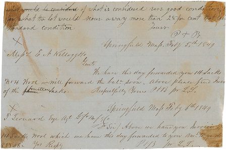 Lot #155 John Brown: Rare letter from the bold abolitionist - Image 2