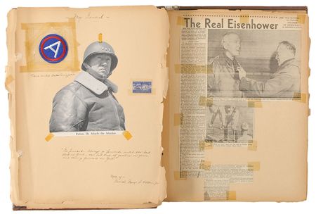 Lot #387 George S. Patton: Fantastic archive highlighted by seven war-dated letters, including those written on his birthday and two days before D-Day - Image 13