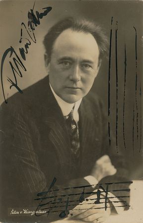 Lot #761 Felix Weingartner Signed Photographs - Image 1