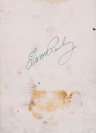 Lot #812 Elvis Presley Signed Photograph - Image 2