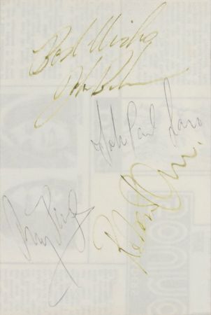 Lot #800 Led Zeppelin Signatures - Image 2