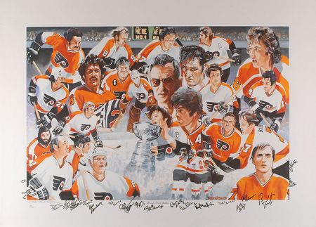 Lot #1178 Philadelphia Flyers - Image 1
