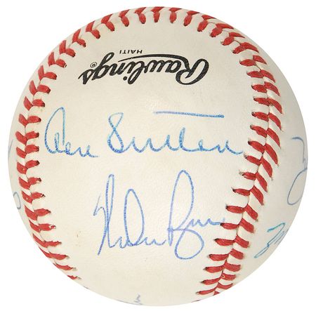 Lot #1141 Baseball: 300 Win Club Baseball - Image 1
