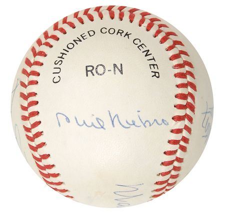 Lot #1141 Baseball: 300 Win Club Baseball - Image 3