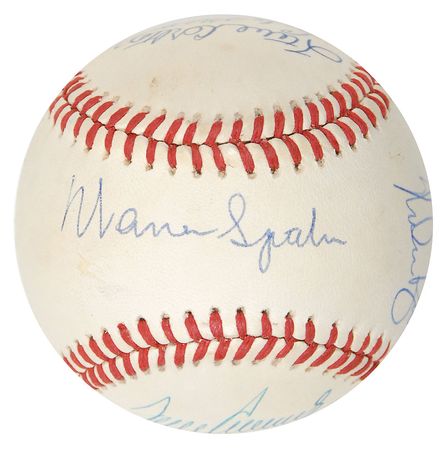 Lot #1141 Baseball: 300 Win Club Baseball - Image 5