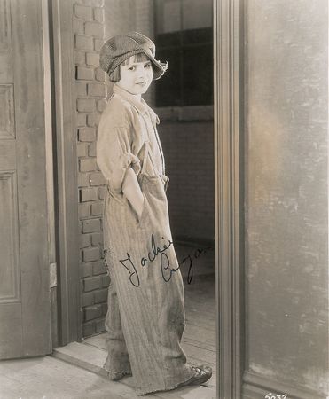 Lot #1024 Jackie Coogan and Jackie Cooper Signed Photographs - Image 1