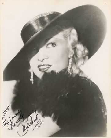 Lot #1086 Mae West Signed Photographs - Image 1
