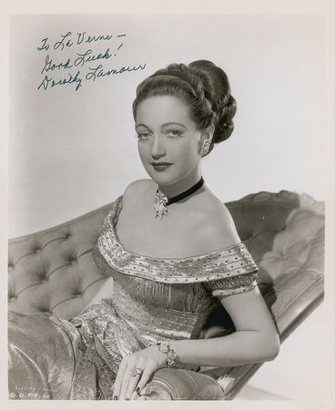 Lot #1052 Dorothy Lamour - Image 1