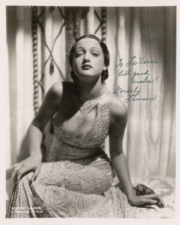 Lot #1052 Dorothy Lamour - Image 2