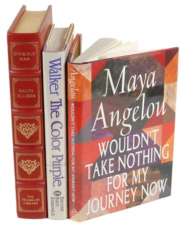 Lot #615 Maya Angelou, Alice Walker, and Ralph Ellison Books - Image 1