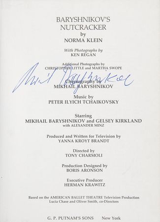 Lot #1018 Mikhail Baryshnikov Books - Image 3