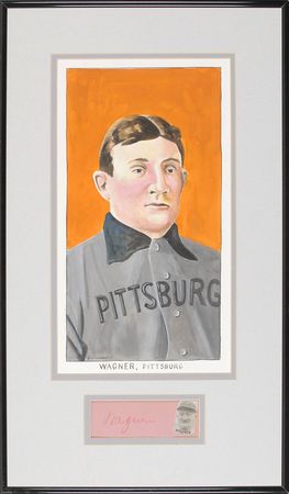 Lot #1120 Honus Wagner Signature - Image 1