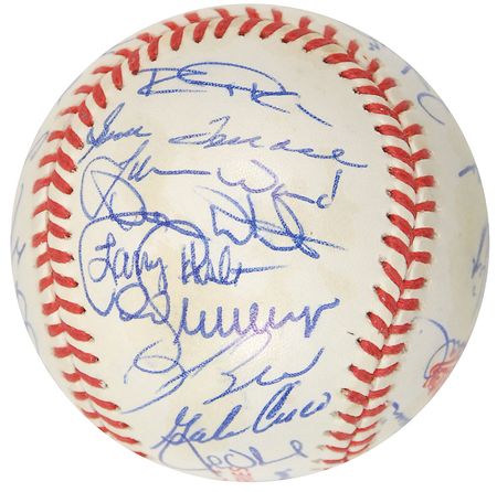 Lot #1187 Toronto Blue Jays: 1992 Baseball - Image 1