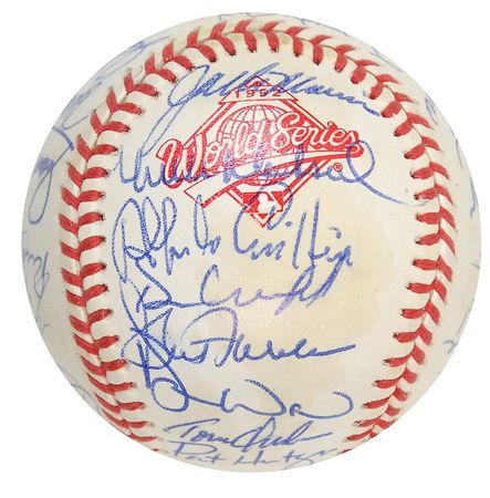 Lot #1187 Toronto Blue Jays: 1992 Baseball - Image 2