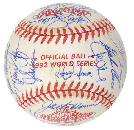 Lot #1187 Toronto Blue Jays: 1992 Baseball - Image 5