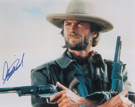 Lot #1031 Clint Eastwood Signed Photograph - Image 1