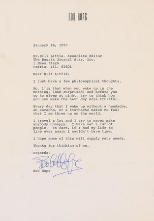 Lot #1033 Entertainers Letters - Image 1