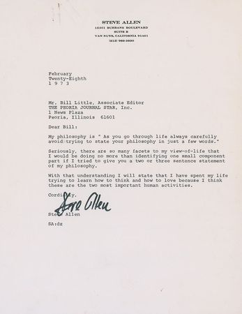 Lot #1033 Entertainers Letters - Image 2