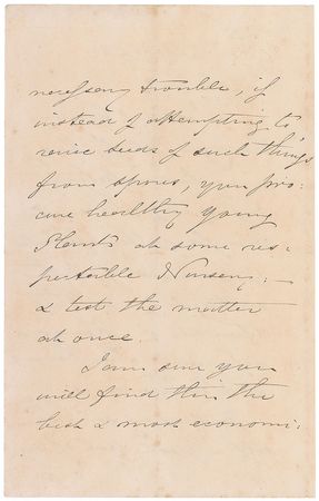 Lot #195 William J. Hooker Handwritten Letter Signed - Image 2