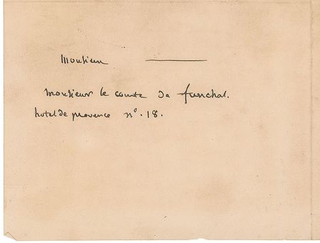 Lot #282 Joseph Fourier Handwritten Letter Signed - Image 2