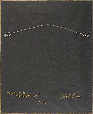 Lot #984 Wolfman: Original art of one of Universal?s most terrifying creations - Image 2