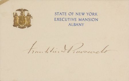 Lot #113 Franklin D. Roosevelt Signature - Image 2