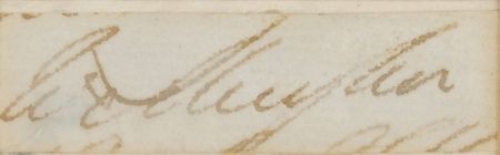 Lot #280 Duke of Wellington Signature - Image 1