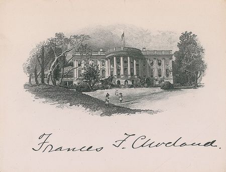 Lot #56 Grover and Frances Cleveland Engravings - Image 2