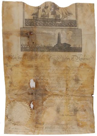 Lot #10 Thomas Jefferson and James Madison Signed
