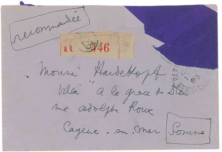 Lot #631 Jean Cocteau Handwritten Letter Signed - Image 2