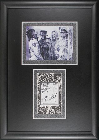 Lot #895 Motley Crue Bookplate - Image 1