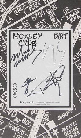 Lot #895 Motley Crue Bookplate - Image 2