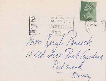 Lot #1019 Ingrid Bergman Signed Note - Image 2