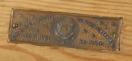 Lot #85 Harry S. Truman Gavel - Image 2