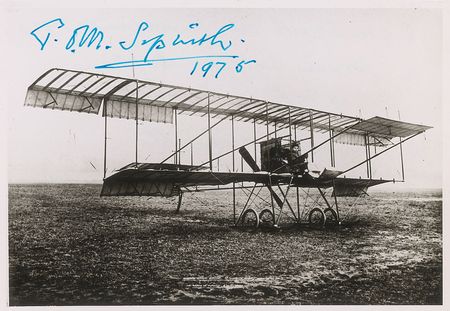 Lot #356 Thomas Sopwith Signed Photograph and Handwritten Letter Signed - Image 1