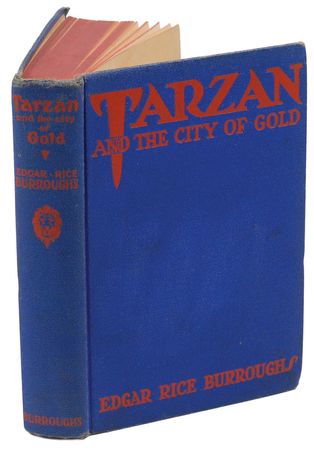 Lot #619 Edgar Rice Burroughs: Highly desirable uninscribed Tarzan and the City of Gold - Image 2