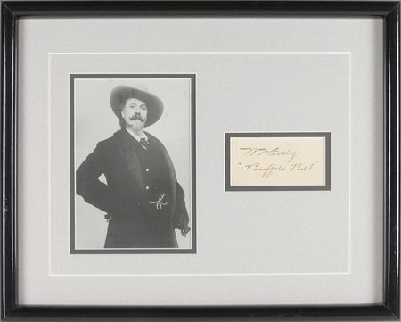 Lot #167 William F. ‘Buffalo Bill’ Cody Signature - Image 1