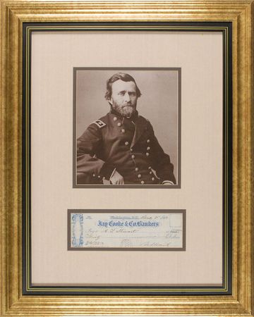 Lot #50 U. S. Grant Check - Image 1