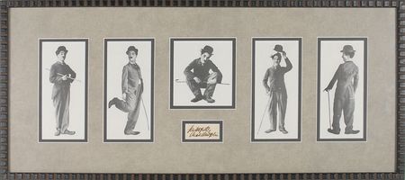 Lot #950 Charlie Chaplin Signature - Image 1